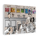 HAPPY PLACES "CREAM DREAMS" Canvas Gallery Wraps