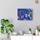HAPPY PLACES "INDIGO GAMING" Canvas Gallery Wraps