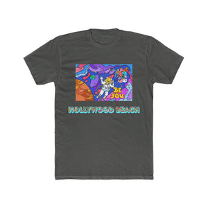 VACATION IN OUTER SPACE Men's Cotton Crew Tee