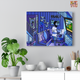 HAPPY PLACES "INDIGO GAMING" Canvas Gallery Wraps