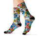 Hayze Chip Balloons Sublimation Socks - The HAYZE Brand