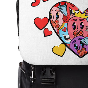 JE T'AIME Unisex Casual Shoulder Backpack - The HAYZE Brand