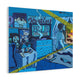 HAPPY PLACES "BLUE SUMMER" Canvas Gallery Wraps