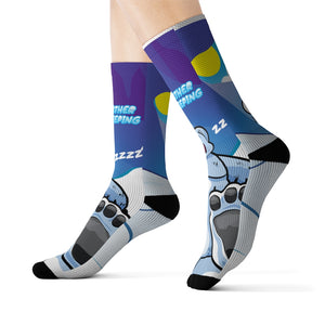 I'd Rather Be Sleeping Socks - The HAYZE Brand