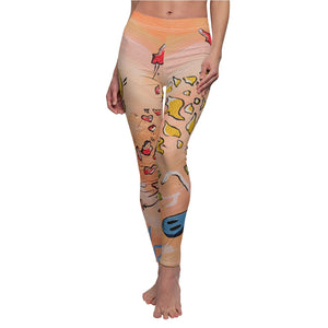 HAYZE Balloon Women's Cut & Sew Casual Leggings - The HAYZE Brand