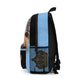 POOCH FIT MIAMI Blue Backpack (Made in USA)