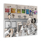 HAPPY PLACES "CREAM DREAMS" Canvas Gallery Wraps