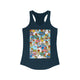 SKY COMMANDER SHIP Blue Ideal Racerback Tank