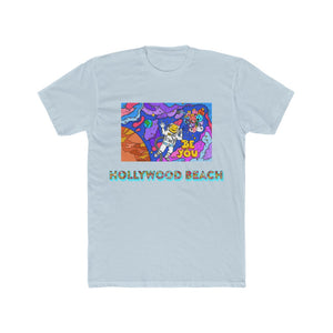 VACATION IN OUTER SPACE Men's Cotton Crew Tee