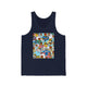 SKY COMMANDER CHIP Blue Jersey Tank