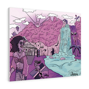 HAPPY PLACES "QUEEN VIOLET" Canvas Gallery Wraps