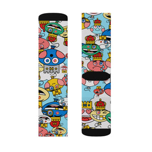 Hayze Chip Balloons Sublimation Socks - The HAYZE Brand