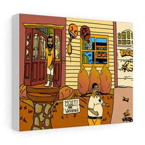 HAPPY PLACES "ORANGE YOU GLAD I DIDN'T SAY BANANA" Canvas Gallery Wraps