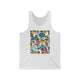 SKY COMMANDER CHIP Blue Jersey Tank