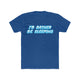 I'D RATHER BE SLEEPING Men's Cotton Crew Tee - The HAYZE Brand