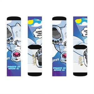 I'd Rather Be Sleeping Socks - The HAYZE Brand