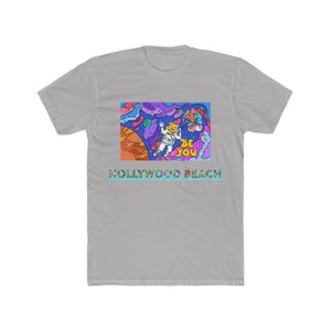 VACATION IN OUTER SPACE Men's Cotton Crew Tee