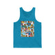 SKY COMMANDER CHIP Blue Jersey Tank