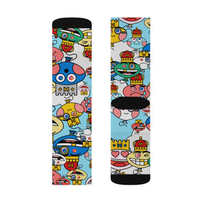 Hayze Chip Balloons Sublimation Socks - The HAYZE Brand