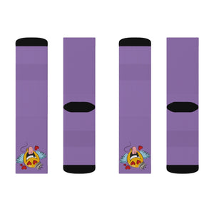 Hayze Chip  Love Sublimation Socks - The HAYZE Brand