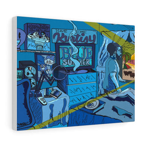 HAPPY PLACES "BLUE SUMMER" Canvas Gallery Wraps